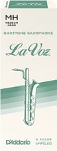 LaVoz Baritone Saxophone Reeds Hard Box of 5 Reeds